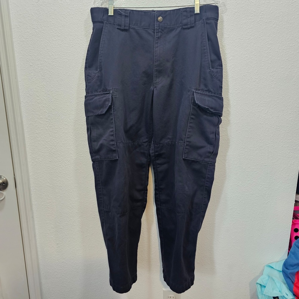 5.11 Tactical‎ Series Navy Blue Cargo Pants Men's Size 34/30